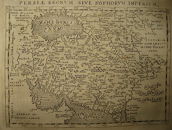 Magini Giovanni Antonio Persiae Regnum sive Sophorum Imperium 1620 Padova 